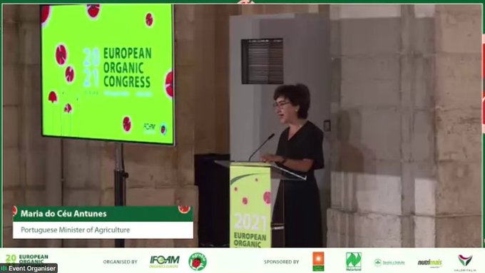 Министр сельского хозяйства Португалии на EOC2021