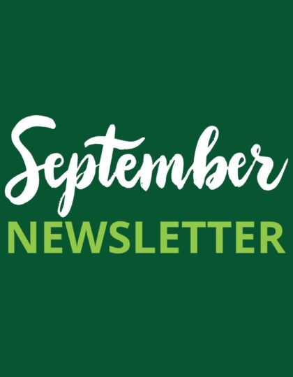 September newsletter out now!